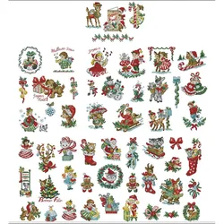 833Fun Cross Stitch Package Greeting Counted Kits New Style Joy Sunday Kits Embroidery Animal World of Warcraft Sailor Moon