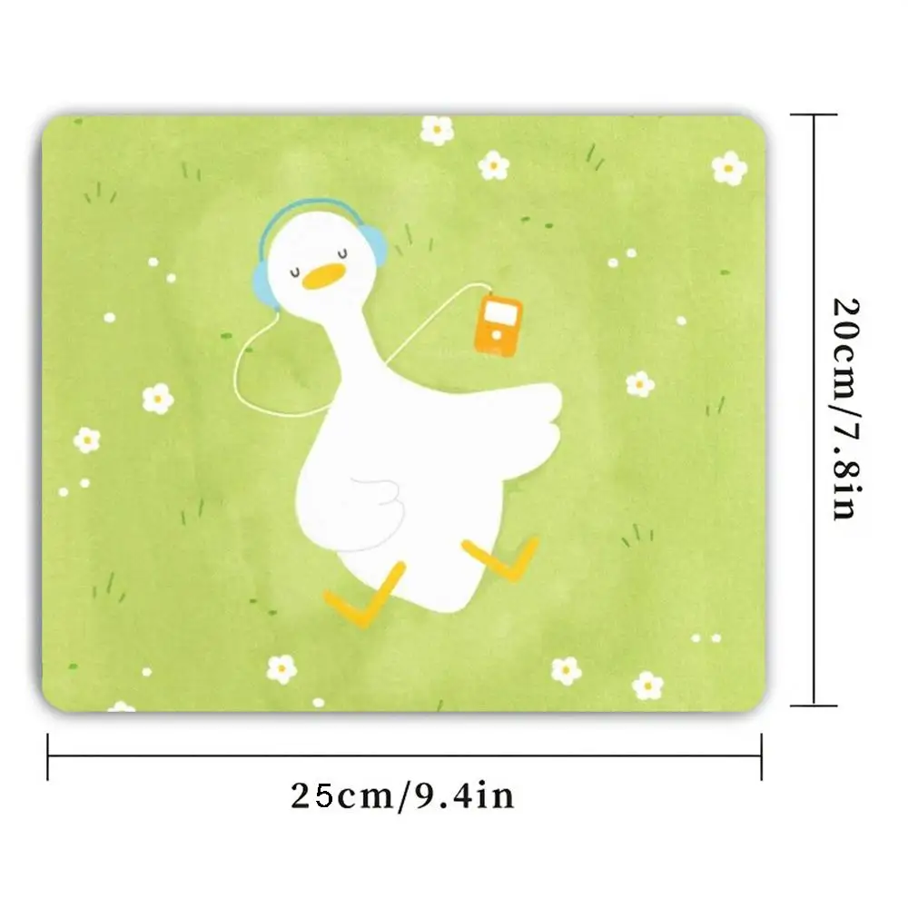 Mini Small Mouse Pad fresh Green grass Non Slip Rubber Base cute Animal Print mouse pad for PC Laptop Desk Mat