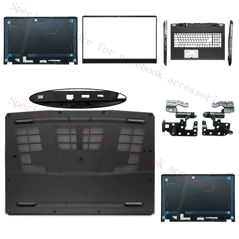 Shell Leiying 17 Alpha 17 C7V MS-17KK 17K2 laptop,LCD screen top cover,screen bezel, palm rest,bottom base, hinge ABCD