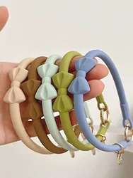 Bow Knot Mobile Phone Rope Clip Anti Loss Mobile Phone Chain Rope Ornament Wrist Pendant Chain Handheld Chain