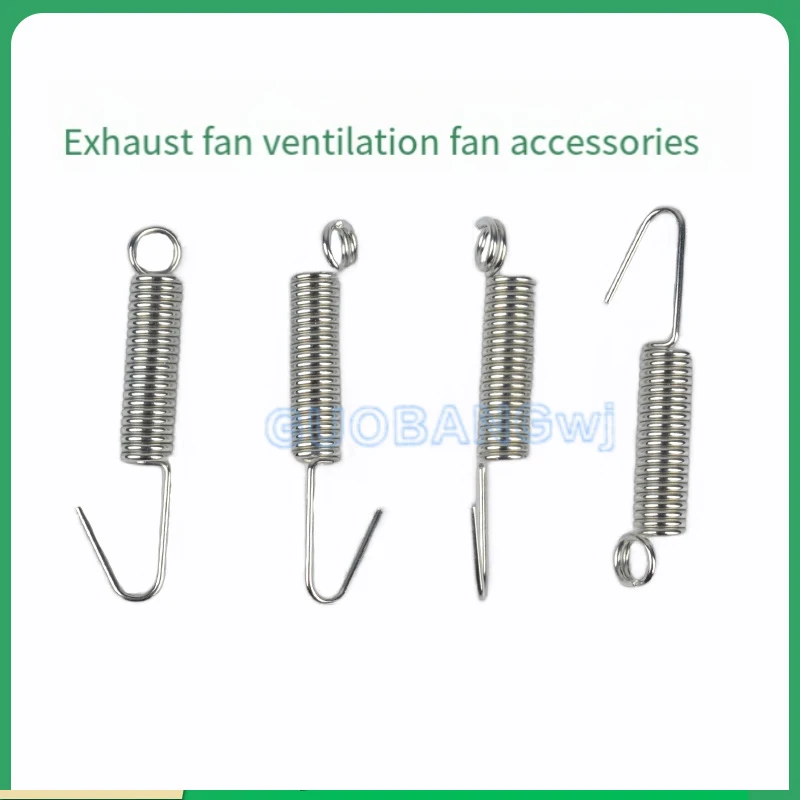Anti-Rust Durable Tension Spring for Kitchen Exhaust Fan, Household Ventilation Fan, Extract Fan, and Air Fan