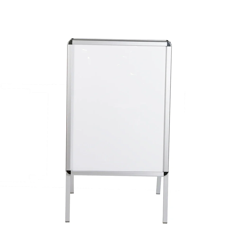 outdoor aluminum poster stand activity folding A-BOARD poster movable display stand