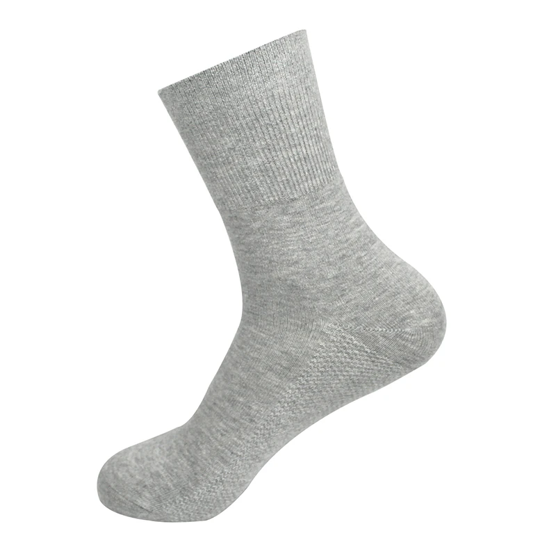 Chaussettes pour hommes et femmes diabétiques, 5 paires/lot, non contraignantes, en coton, non ald et respirantes