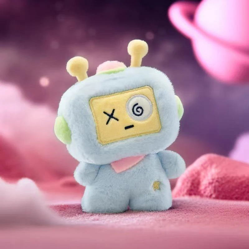 2025 New Style Linefriends Truz Planet Series Plush Doll Cute Ornaments Interior Decoration Gift Toy Collectibles