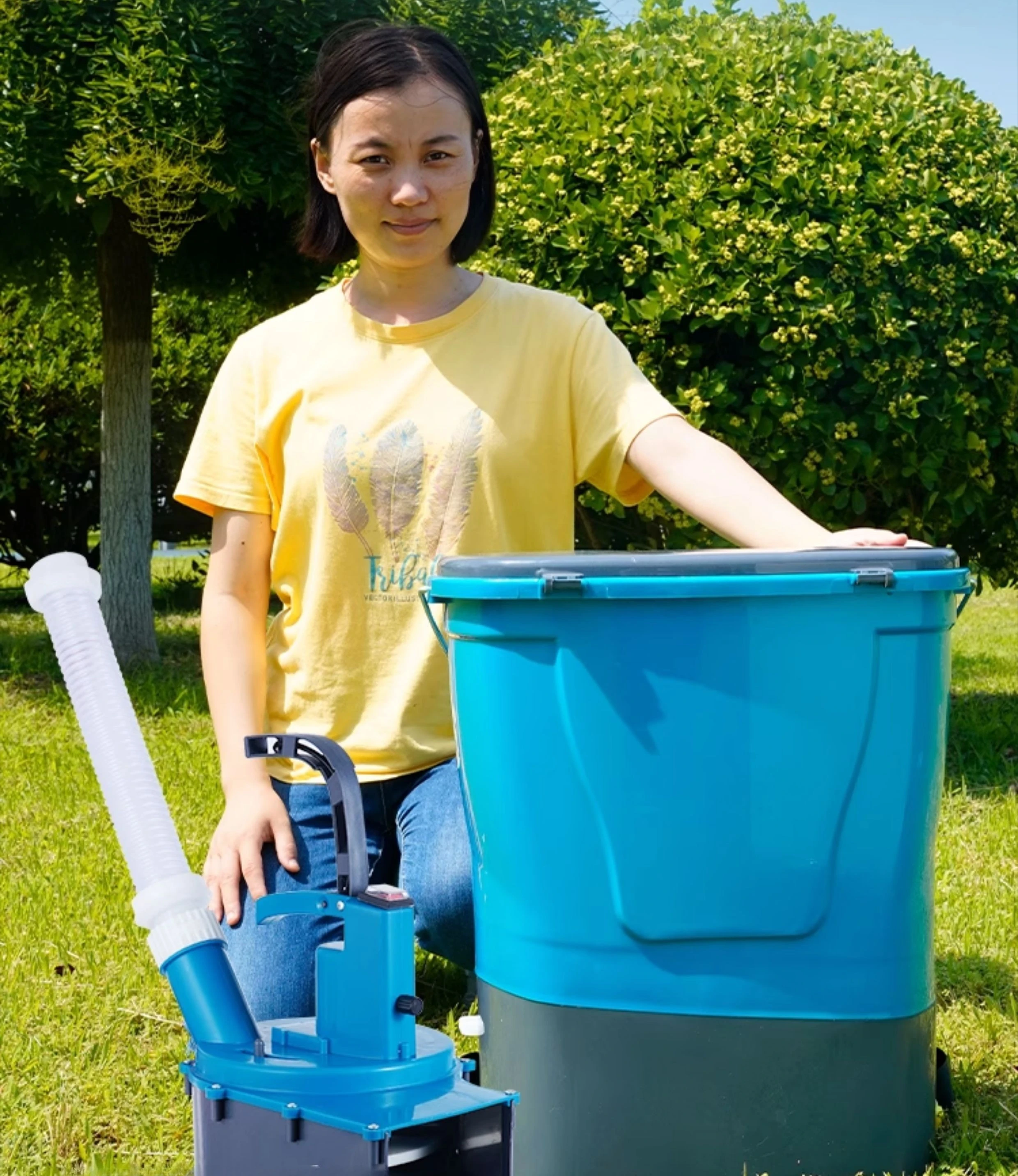 2025 고품질 배낭형 전기 과립 비료 살포기 농업용 파종기