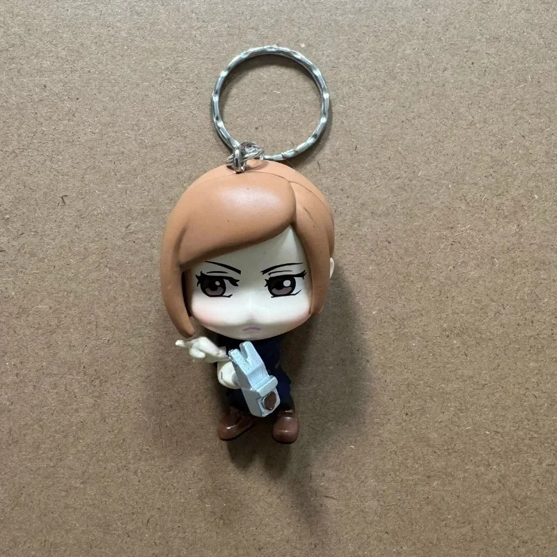 Q Version Keychain For ChildrenToys, New Anime Satoru Gojo Fushiguro Megumi Ryomen Sukuna Small PVC Figure Dolls Keychain Chians