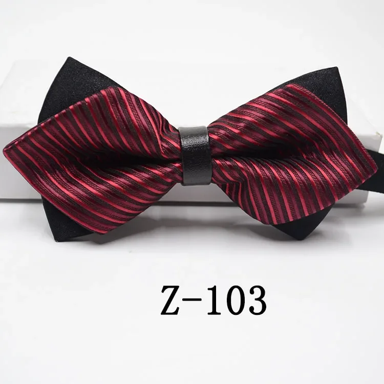 Reusable blue red wool Women children velvet boy girl men flexible green color bow tie black accessories business