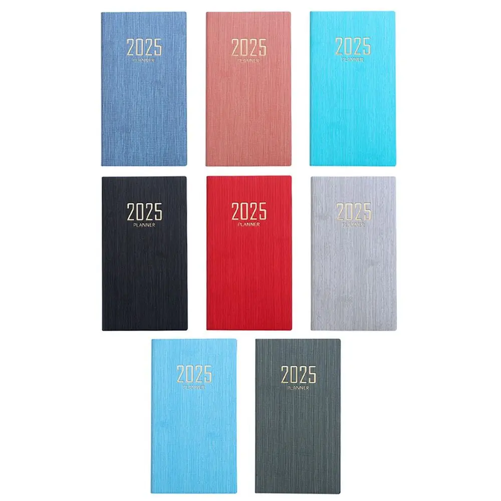 English 2025 A6 Pocket Planner 12 Months Taking Notes Schedule Planner Notepad Diary Notepad Academic Weekly Agenda