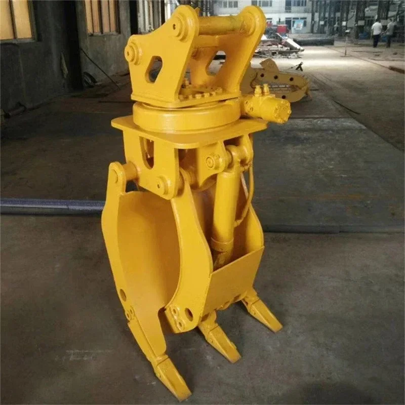 Excavator Hydraulic Wooden Grapple Mechanical Log Grapple Wood Grabber Timber Grapple For Excavator Hot Sale Australia