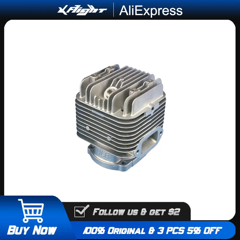

Original DLE200 Cylinder Piston Kit, High Performance 200cc Engine Parts for DLE200 Gas Motor, Fit RC Airplane Helicopter