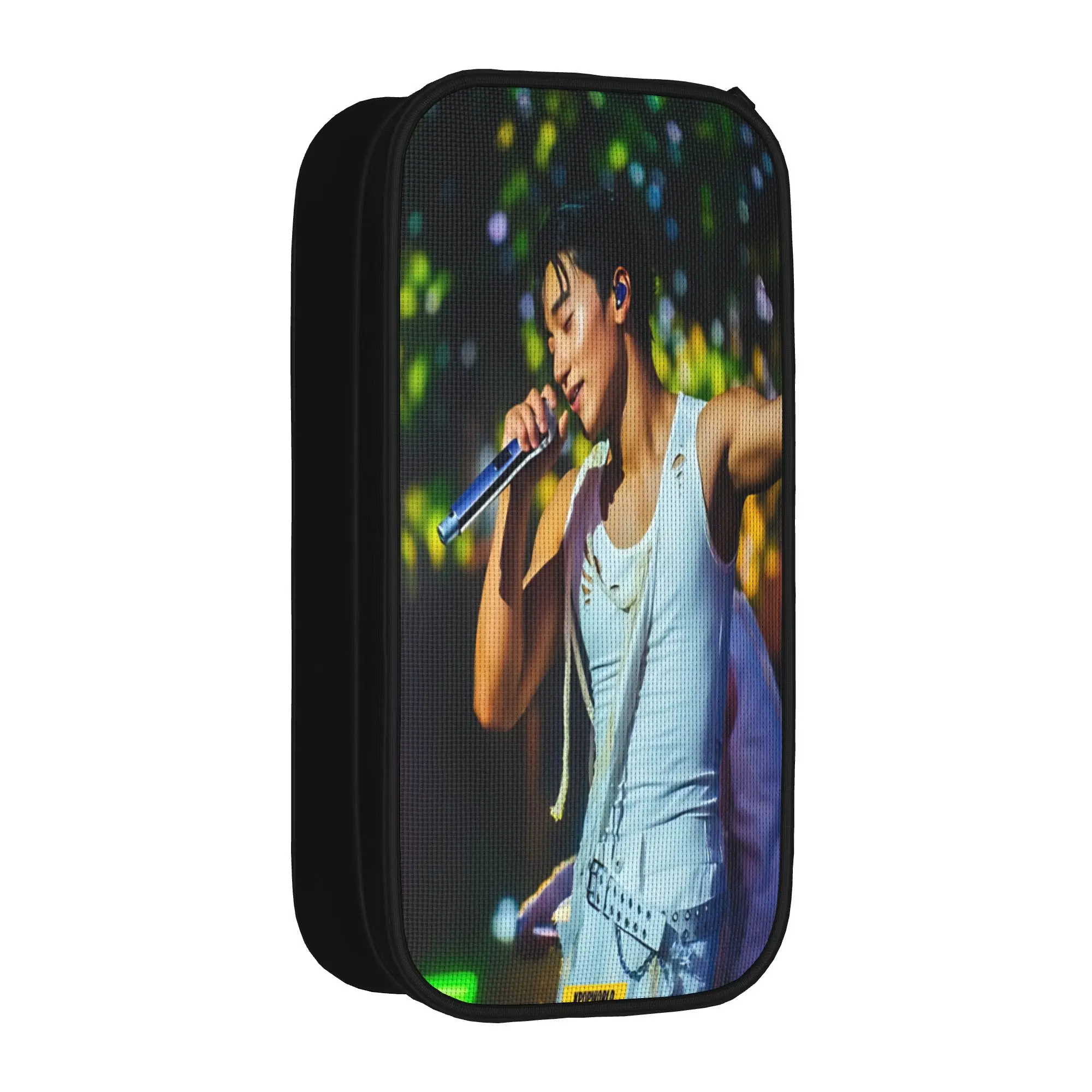 Creative Choi San A-Ateez-Z bad 2026 Pencil Case  Pencil Pouch Pen Holder for Student Bag Students School Gifts Stationery