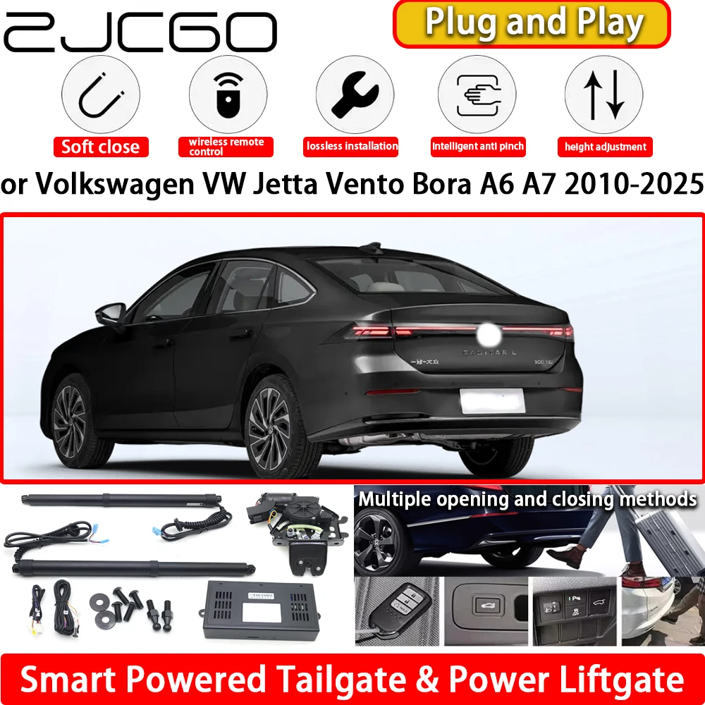 

for Volkswagen VW Jetta Vento Bora A6 A7 2010-2025 Automatic Electric Powered Tailgate Power Liftgate Tail Gate Lift Kit System
