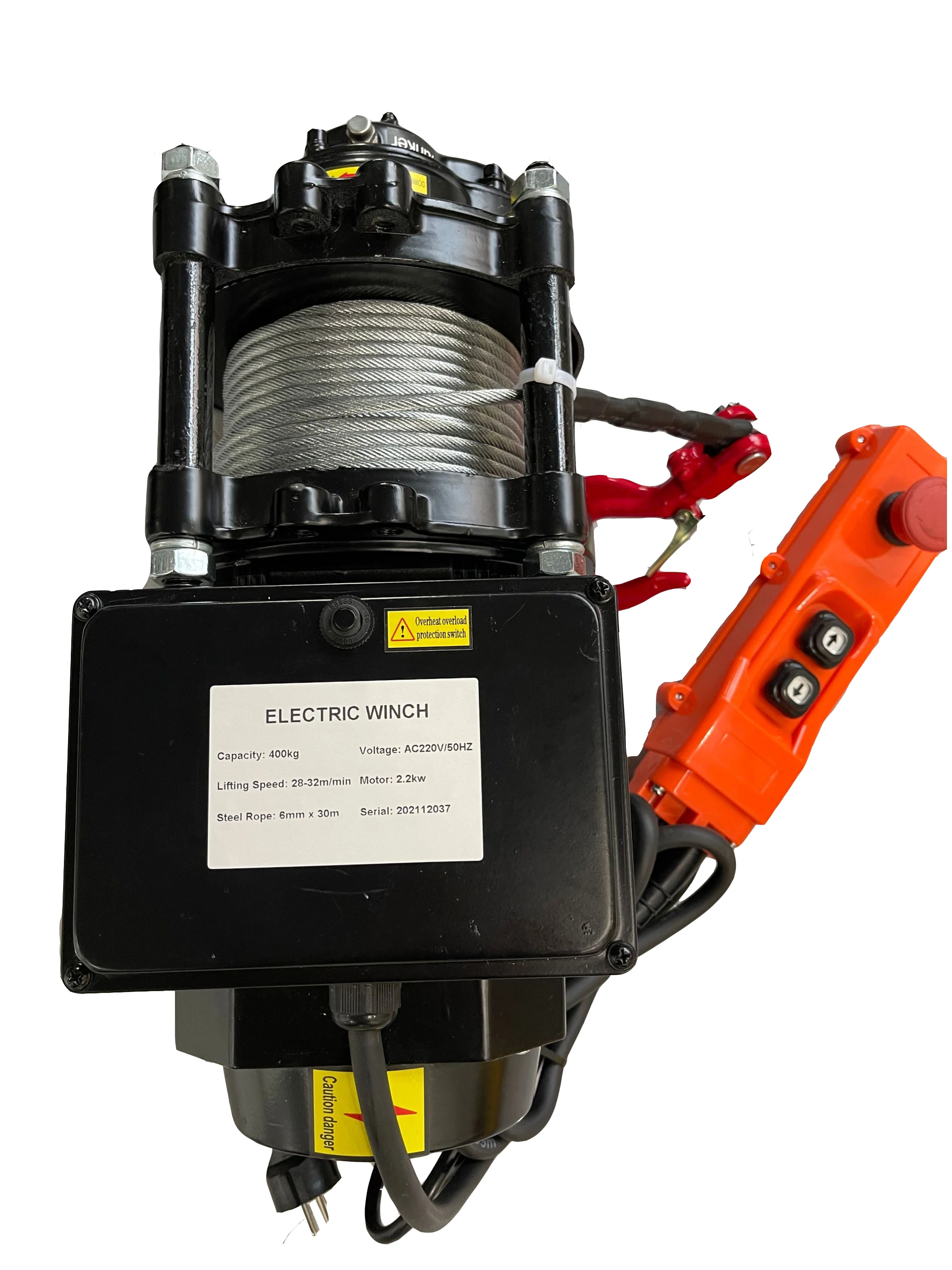 Winch Listrik Allman High Speed 220V 1 Fasa