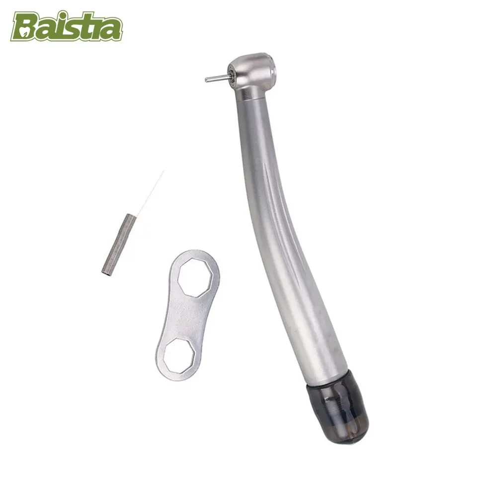 Dental High Speed Handpieces Standard Push Button Clean Head Ceramic Bearing 4 Way Water Spray Dentistry Tools for Dentist