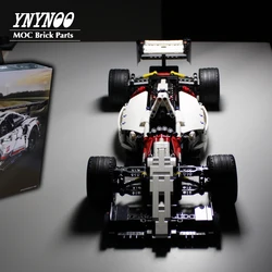 Technical The Formula Machine F1 Racing Building Blocks Sports Cars MOC Bricks Model Difficulty Assembling DIY Toys Kids Gifts