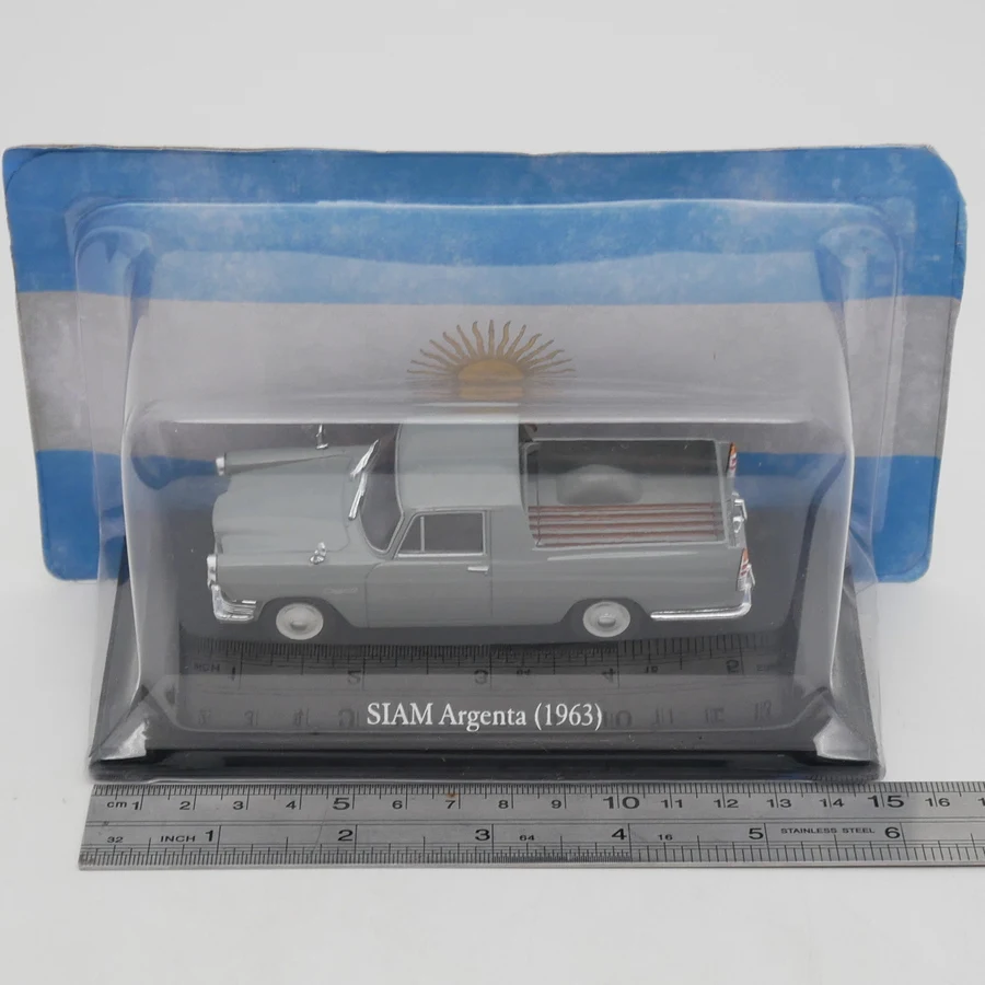 Ixo 1:43 SIAM Argenta 1963 Diecas Car Model Metal Toy Vehicle