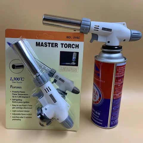 Korttyp Gasflaska Eldkastare Munstycke Svetsning Gasbrännare Flamma Gasbrännare Flammapistol Lödning Butan Självantändningsgasbrännare 8 best sales gasbrännarmunstycke - №1