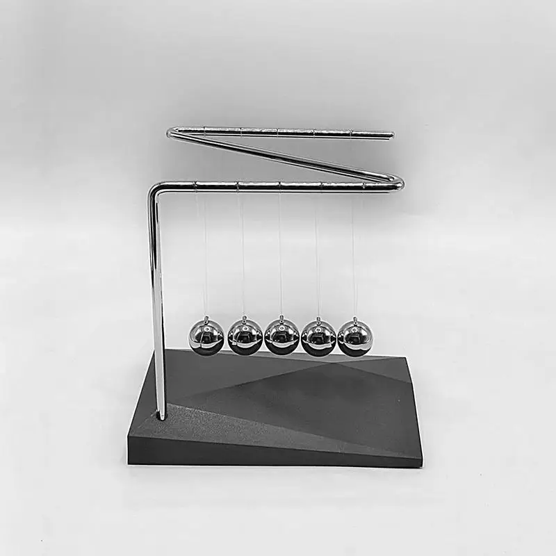 Newton Cradle Balance Steel Balls School Teaching Supplies Physics