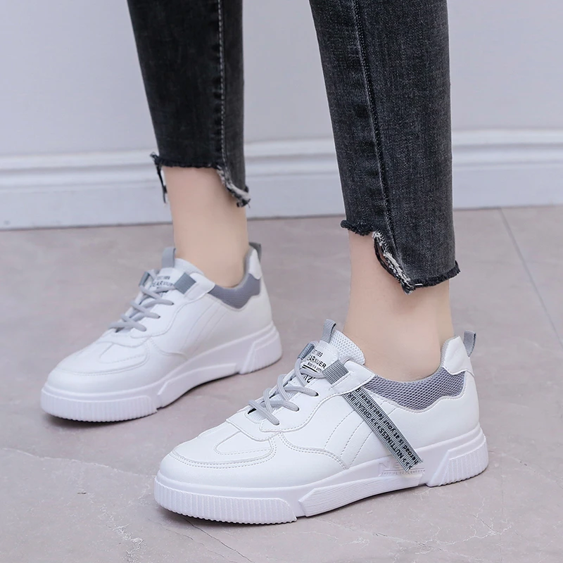 New Spring and Autumn Women's Sports Vulcanized Shoes Spring Running Casual Breathable Summer Women's Shoes 35-44 image 2