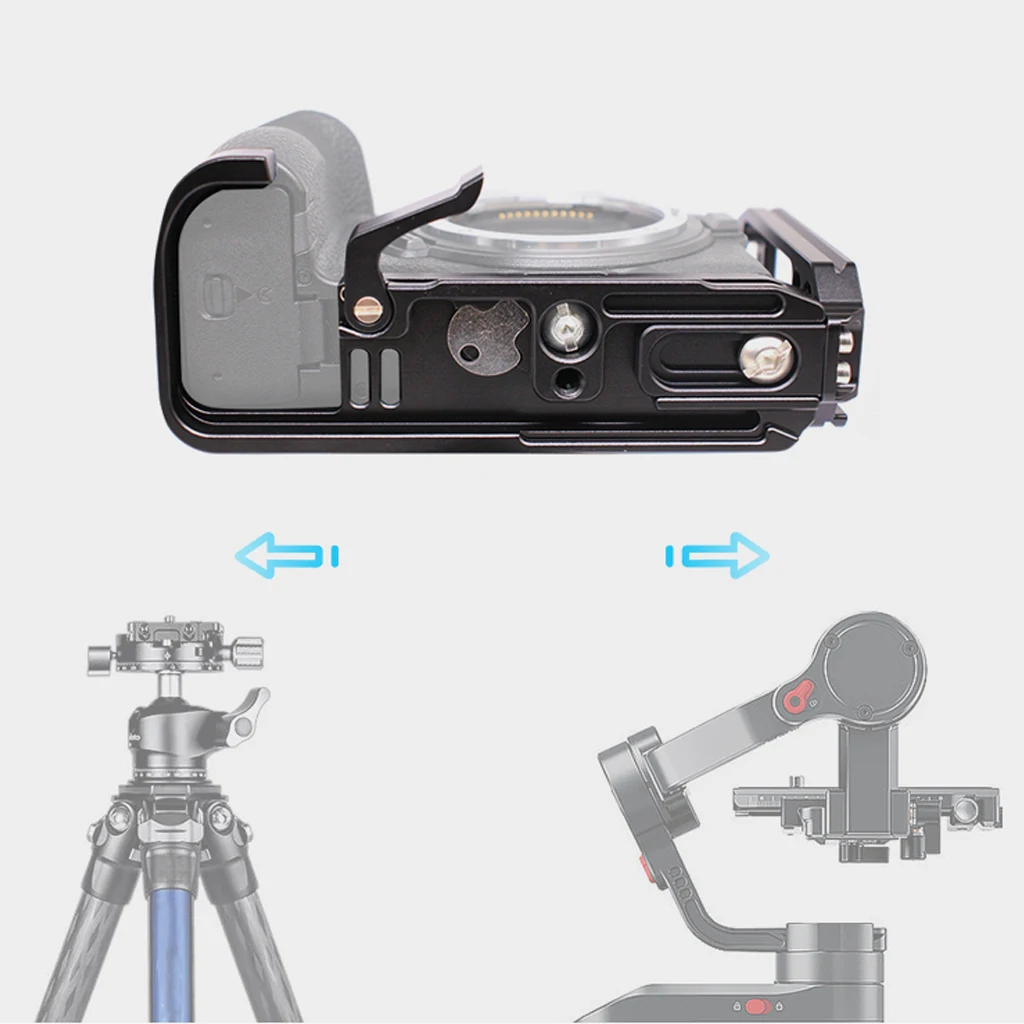 Kamerakäfig für Nikon ZR Z5/Z6/Z7/Z6II/Z7II Kamera-Videorig aus Aluminiumlegierung mit L-Platte zum Schutz der Kameras – Detail 33
