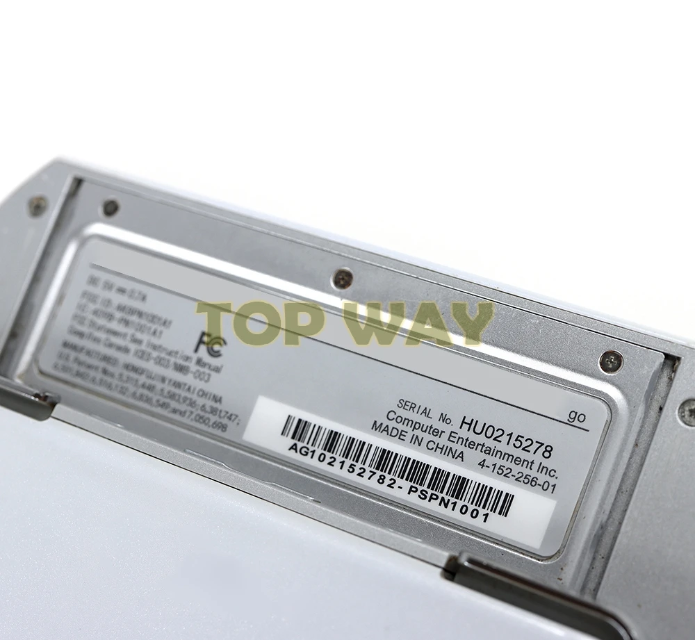 Etiqueta adhesiva de 5 piezas para consola PSP GO, cubierta de Host táctil trasera, etiqueta de placa frontal