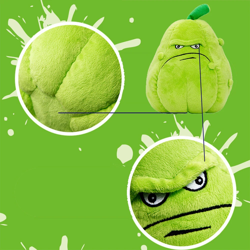 25-40cm plantas genuínas vs. zumbis brinquedos de pelúcia girassol peashooter bonecas de pelúcia bonito lance travesseiro para crianças presentes de aniversário de natal