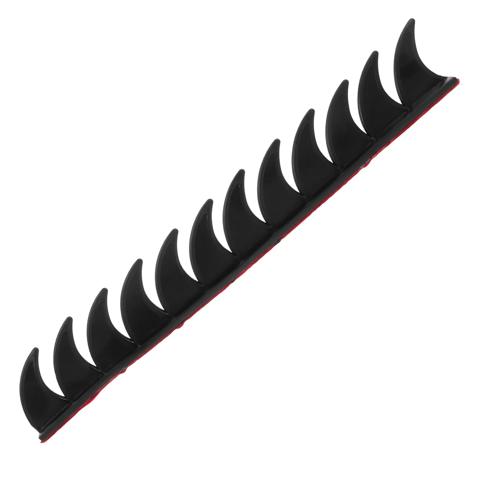 

Strip Black Arc-Shaped Retro Decoration For Motorcycle Modified Personalized Accessory Patch Sticker Biker Party