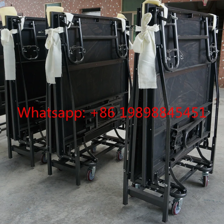 Indoor Metal Folding Portable Stage Platform With Wheels