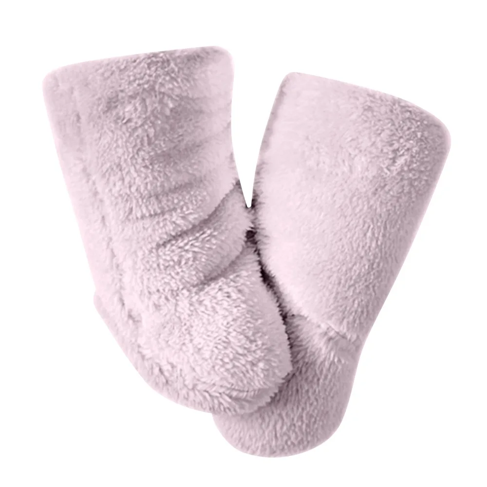 

Cute Thickened Newborn Baby Socks Anti-slip Warm Kids Floor Socks Solid Color Baby Foot Warmer Infant Winter