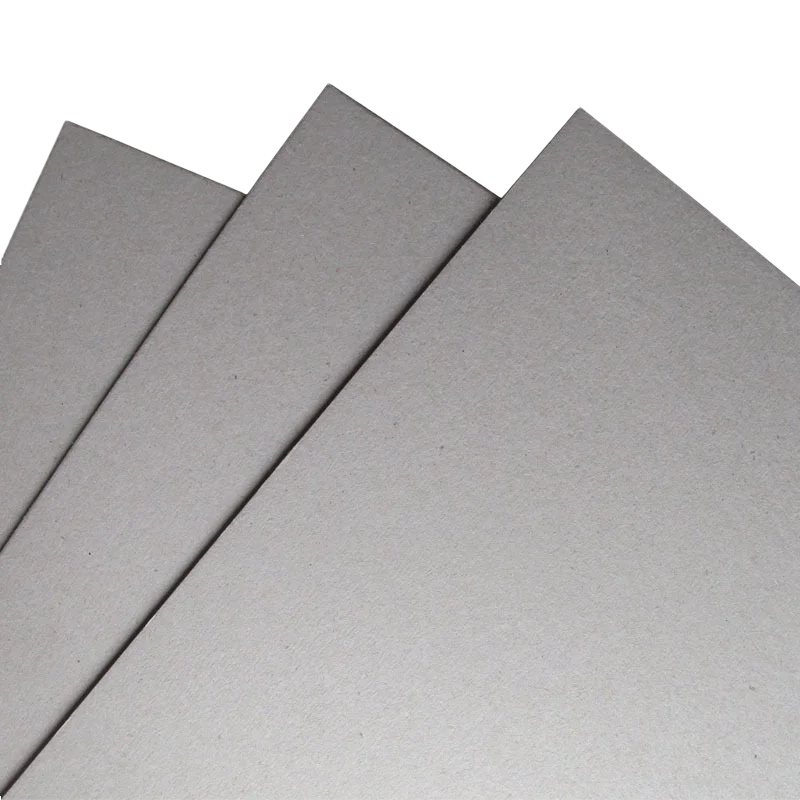 Double sided gray cardboard DIY handmade packaging pad paper