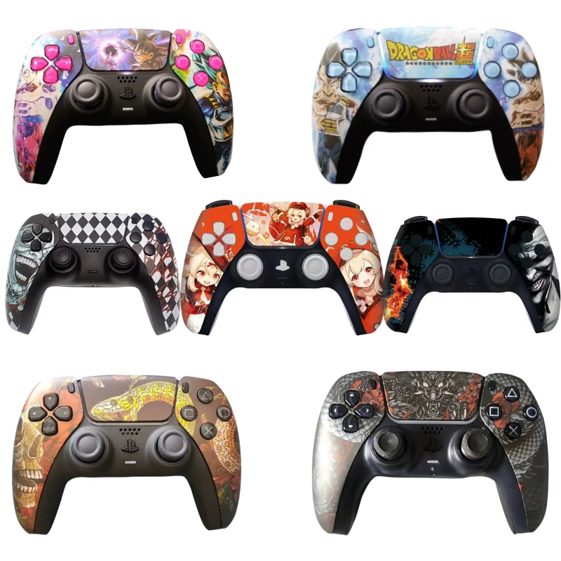 

Customized Shells For PS5 Joystick Controller Front Case ABS Plastic Faceplate Shell Compatible For PS5 Controller BDM-020/030