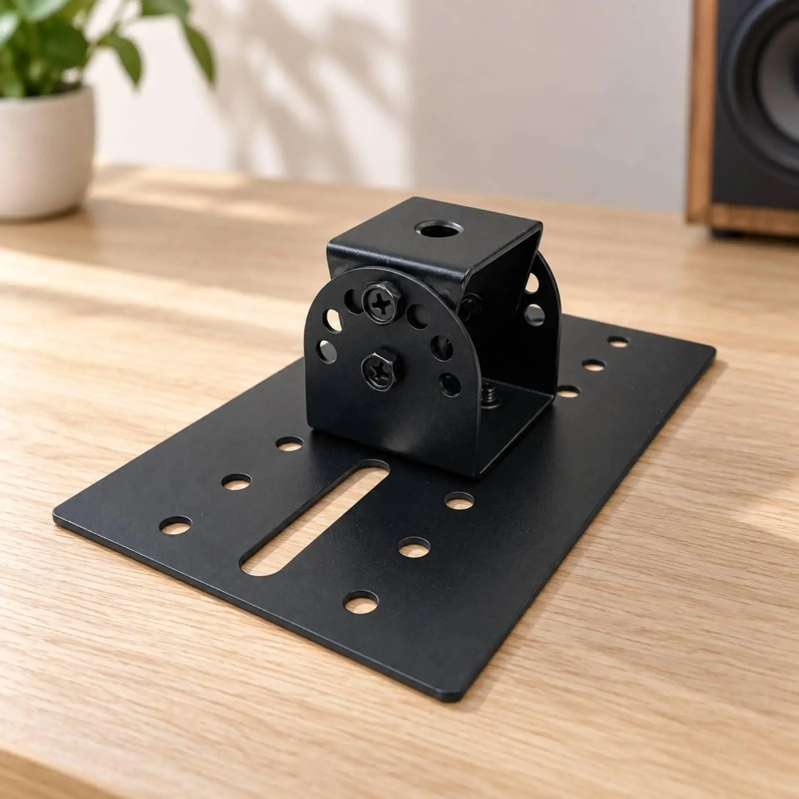 Heavy Duty Metal Audio Hanging Bracket for Speaker Ceiling Mount Secure Overhead Speaker Suspension System
