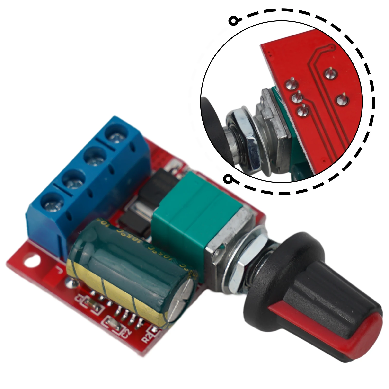 5A  For PWM 12V DC Motor Speed Controller Module 4.5-35V Low Voltage Adjustable Drive Essential Tools For Living In The Home