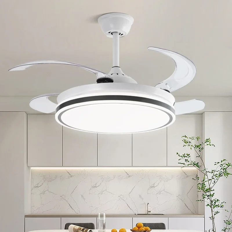 Invisible Fan Light Dining Room Living Room Ceiling Fan Light High Wind Silent Lamp