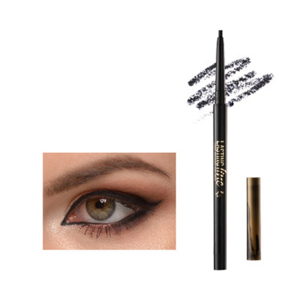 

Automatic Rotating Eye Pencil Long-lasting Waterproof Eyeliner Smudge-proof Makeup for Women Girls (Color 01)