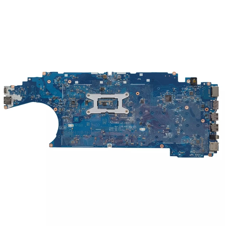 New SN LA-J381P CPU I310110U i510210U i510310U i710610U SRGKX SRGKY Model replacement for Dell Latitude 5510 Laptop motherboard