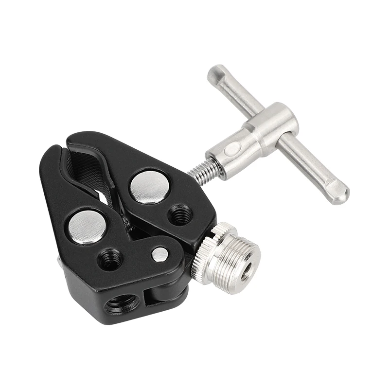 Hdrig Super Crab Clamp mit 5/8 "-27 Gewinde adapter für Mikrofone (2er Pack)