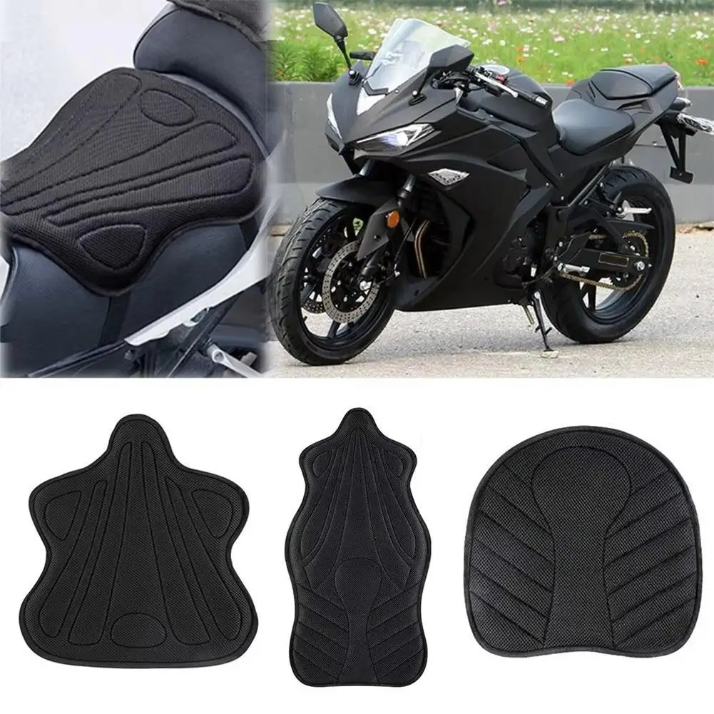 

Motorcycle Cushion Soft Comfortable Motorcycle Air Breathable Waterproof Double Covers Mats For Electric Bik K4t4