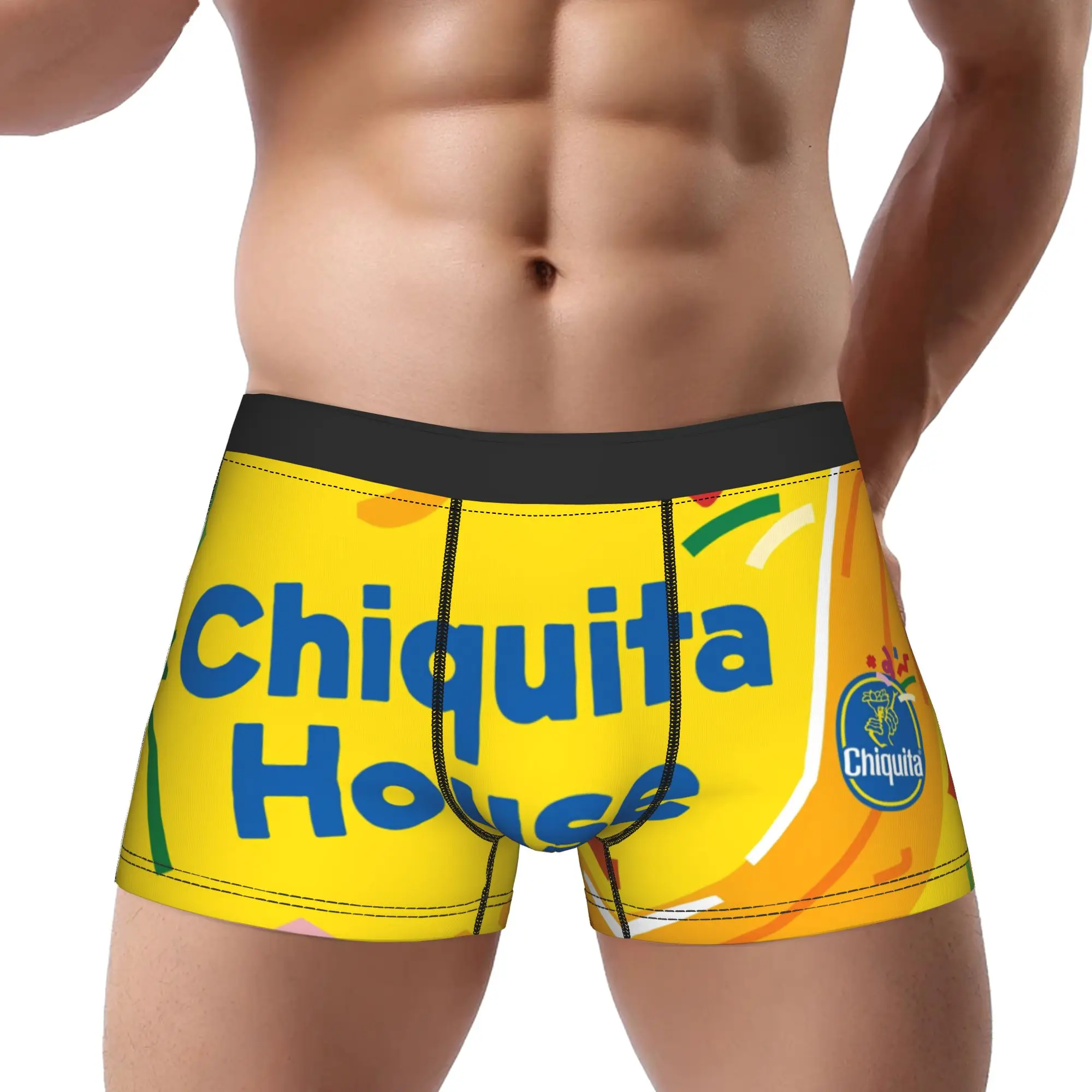 

Chiquita Chiquita Underpants Breathbale Panties Men's Underwear Print Shorts Boxer Briefs