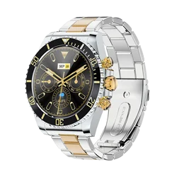 Busines Smartwatch for Men Bluetooth Calling Support Hebrew Language Apply Android iOS Chic Men's Watch Perfect Gift