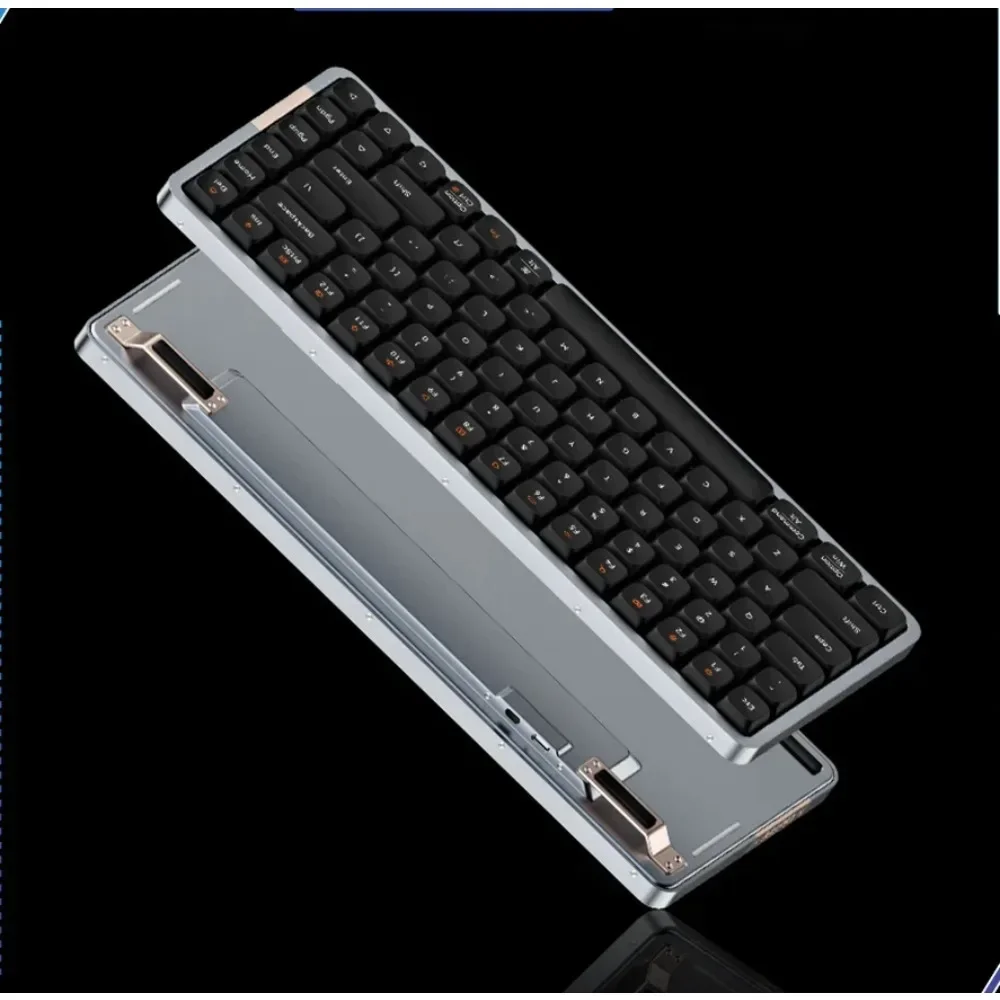 Lofree Flow Series Low-Profile Wireless Mechanical Keyboard Aluminum Gasket Bluetooth Type-c Wired 2-Mode Office Portable Typing