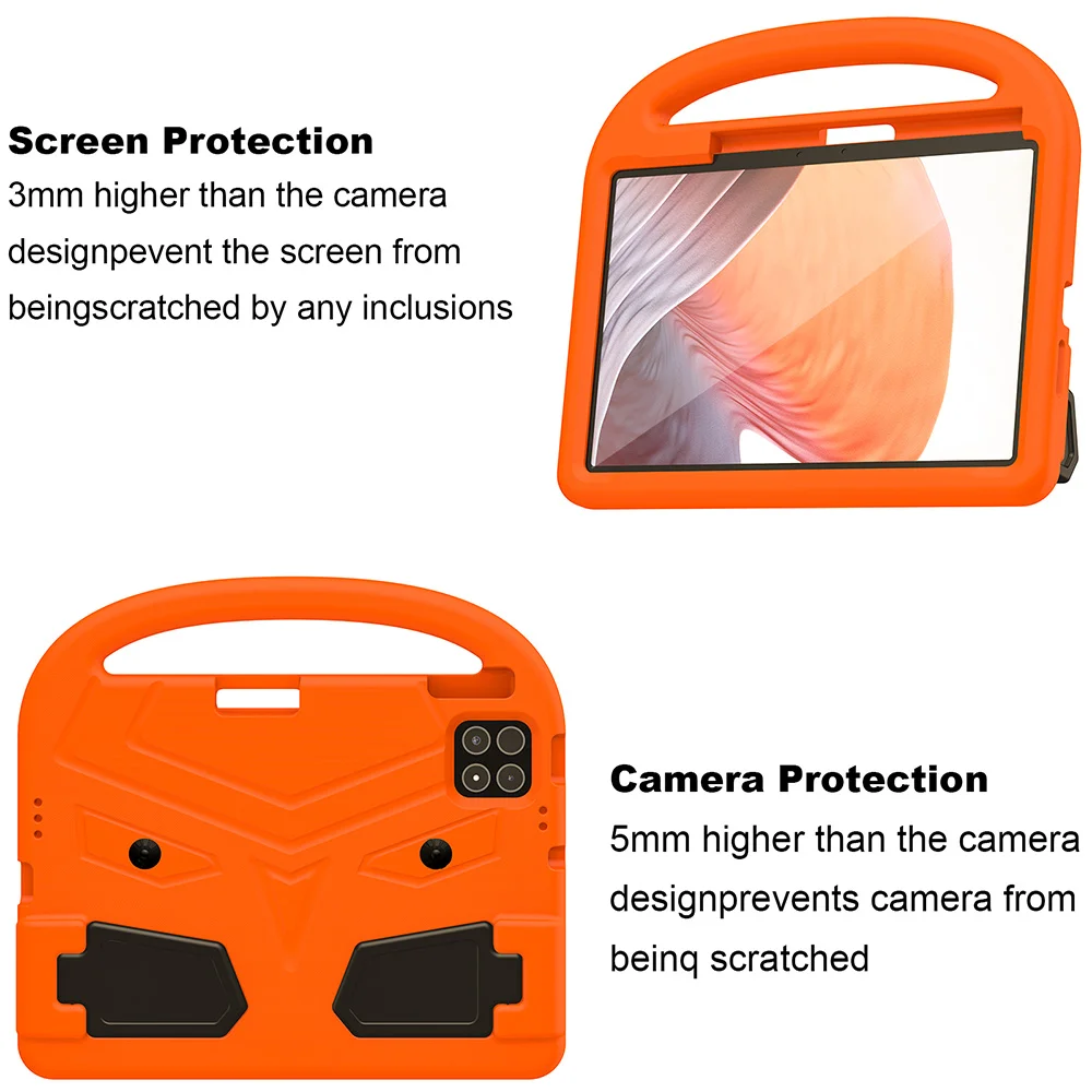 EVA Kids Safe Case For Xiaomi Pad 5 5 Pro Pad 7 7 Pro Shockproof Tablet Cover Built-in Stand Cute Sparrows Cover Soft Case