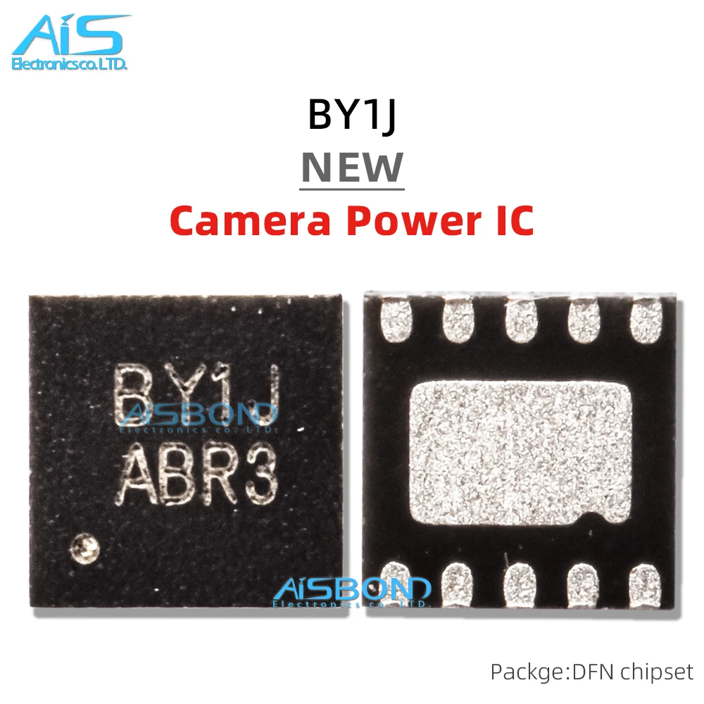

2Pcs/Lot New Top Marking BY1J Camera Power management IC For Smart Phone DFN-10
