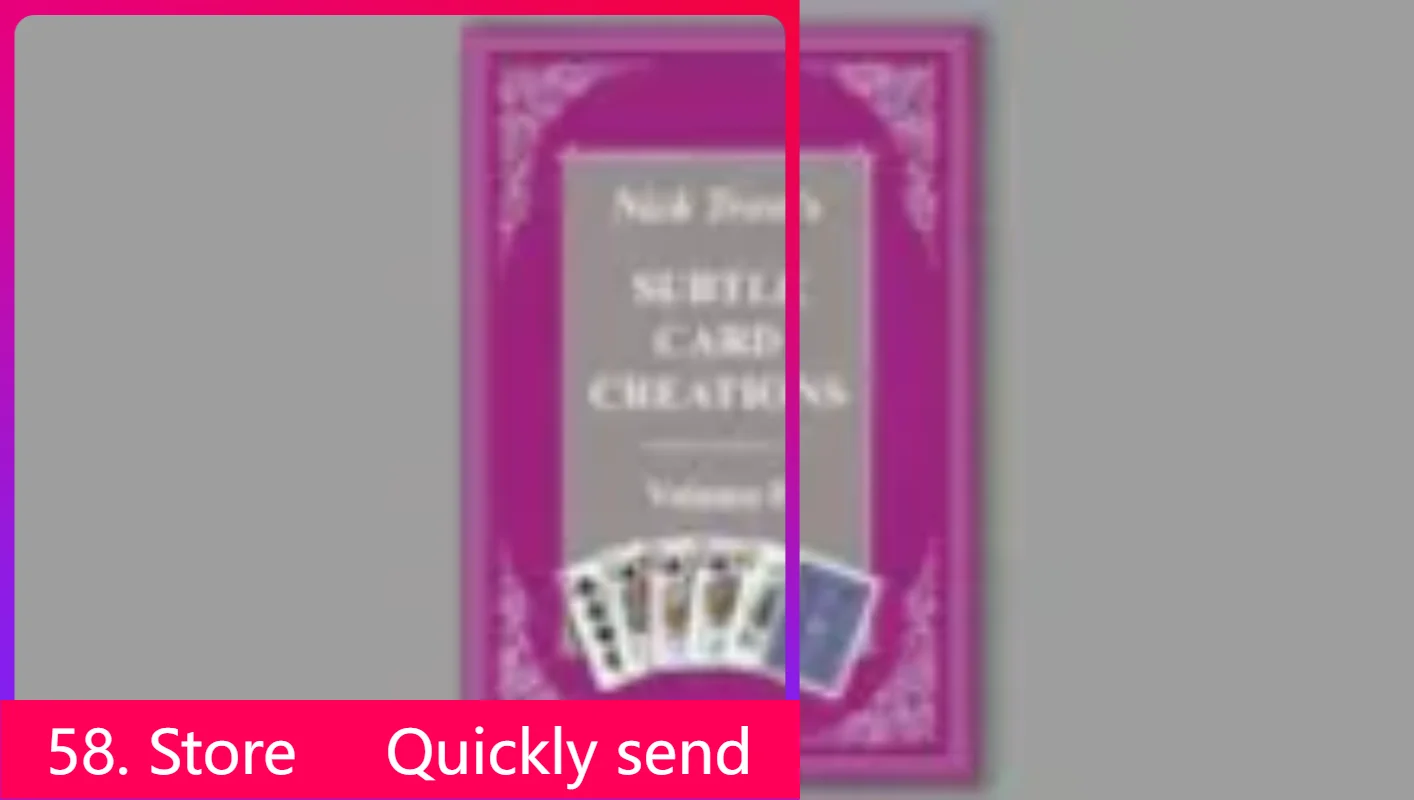 

New Subtle Card Creations 2025 Vol 8 от Nick Trost — книга — Волшебные трюки (58 Store Download)