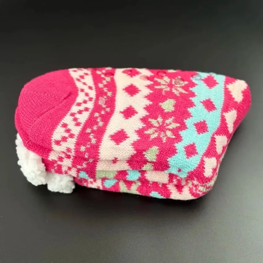 Winter Warm Sock Women Thermal Sleeping Home Indoor Floor Soft Female Christmas Non Slip Grip Comfy Fluffy Fuzzy Slipper Sock