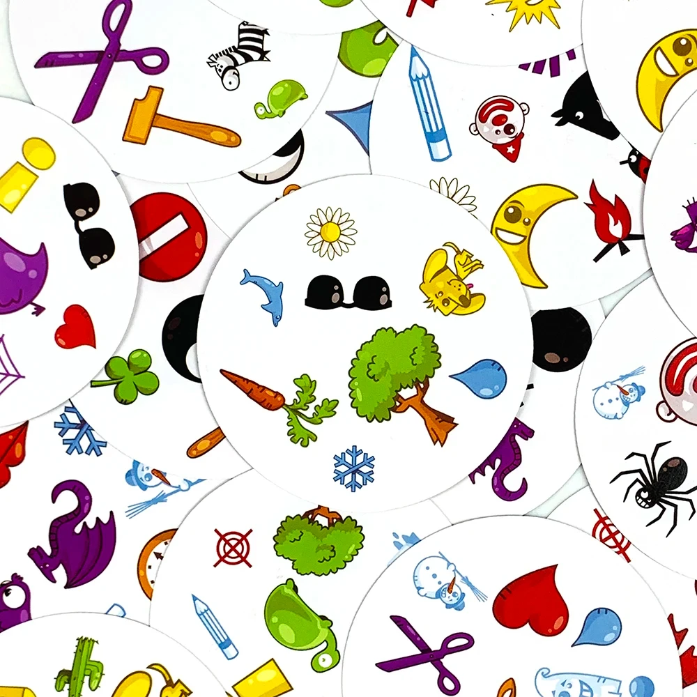 Nieuwe metalen doos kaartspel Ouder-kind interactieve spellen Kaartenspel voor gezinsvakanties Camping Kerstmis en Halloween Kindercadeaus