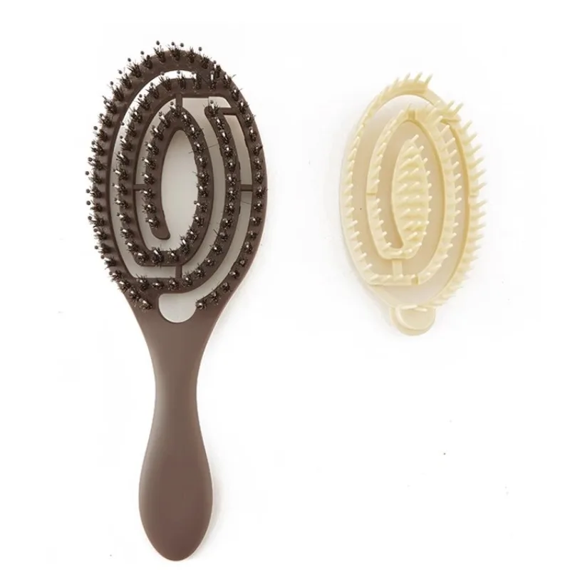 

Anti Static Material Detachable Smooth Hair Massage Comb Air Cushion Comb Top Volume Rib Comb Styling Accessory Holiday Gift