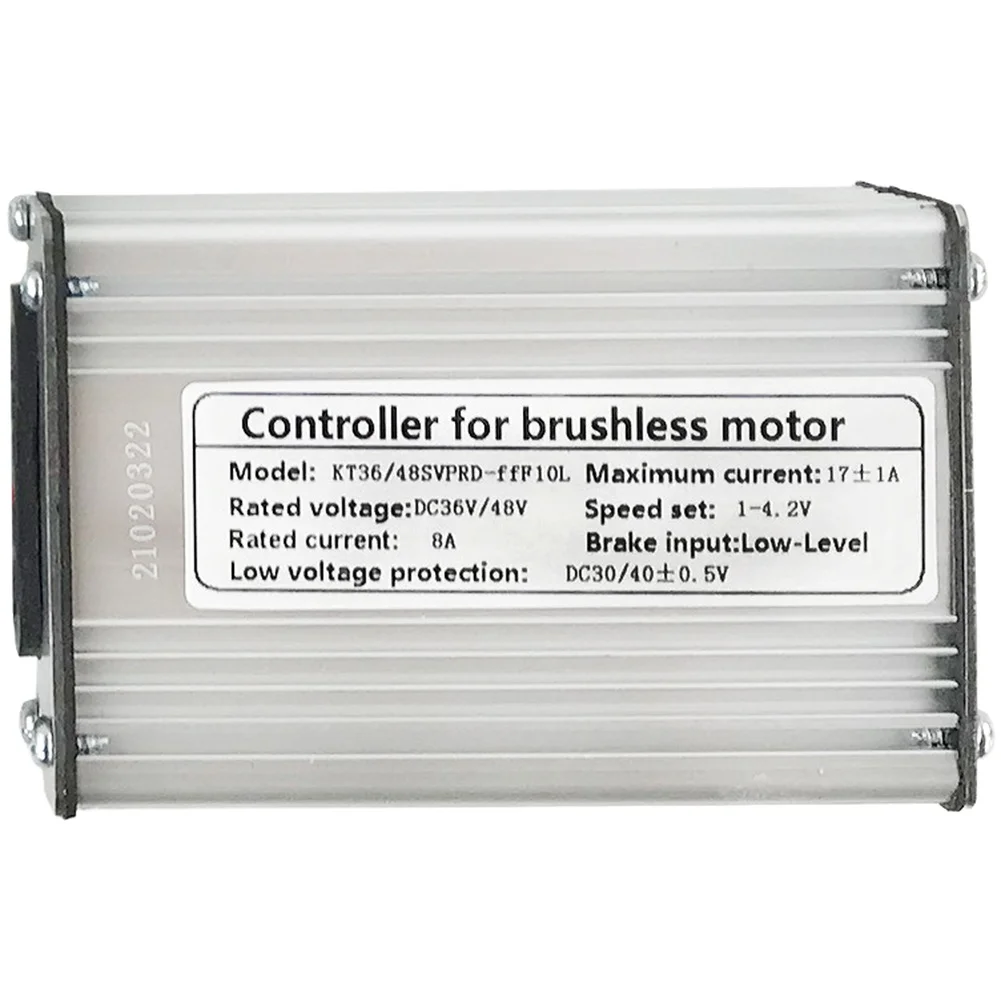 

For KT17A Brushless Controller For Electric Bicycle 36V 48V 17A Sine Wave With Light Wire Suitable For 250 350W E Bikes
