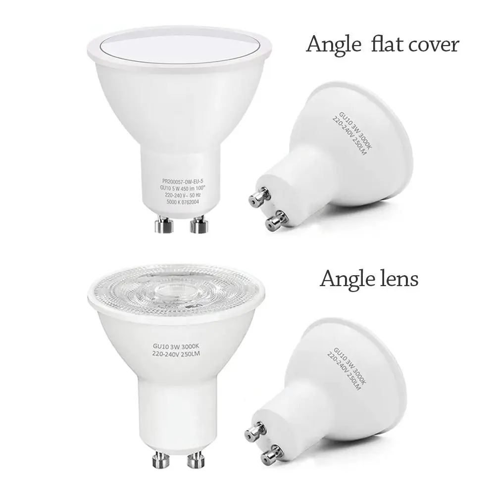 NEW COB Lens Super Bright Spot Light Built-In Light GU10 LED Bulbs Track Lamp