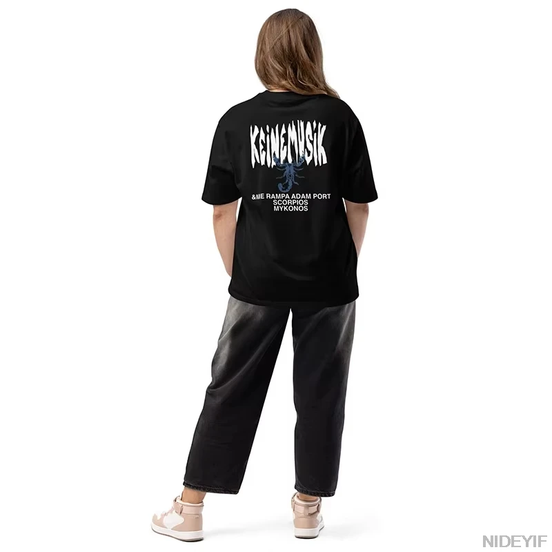 

Summer Keinemusik X Pacha T Shirt Men Women Fashion Street Cotton Short Sleeve Tee Men Hip Hop Tops Clothes Sportwear P5